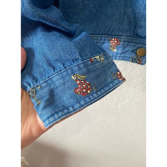 Vintage Mandal Bay Chicken Farm Long Sleeve Button down Shirt XXL - Picture 7 of 11